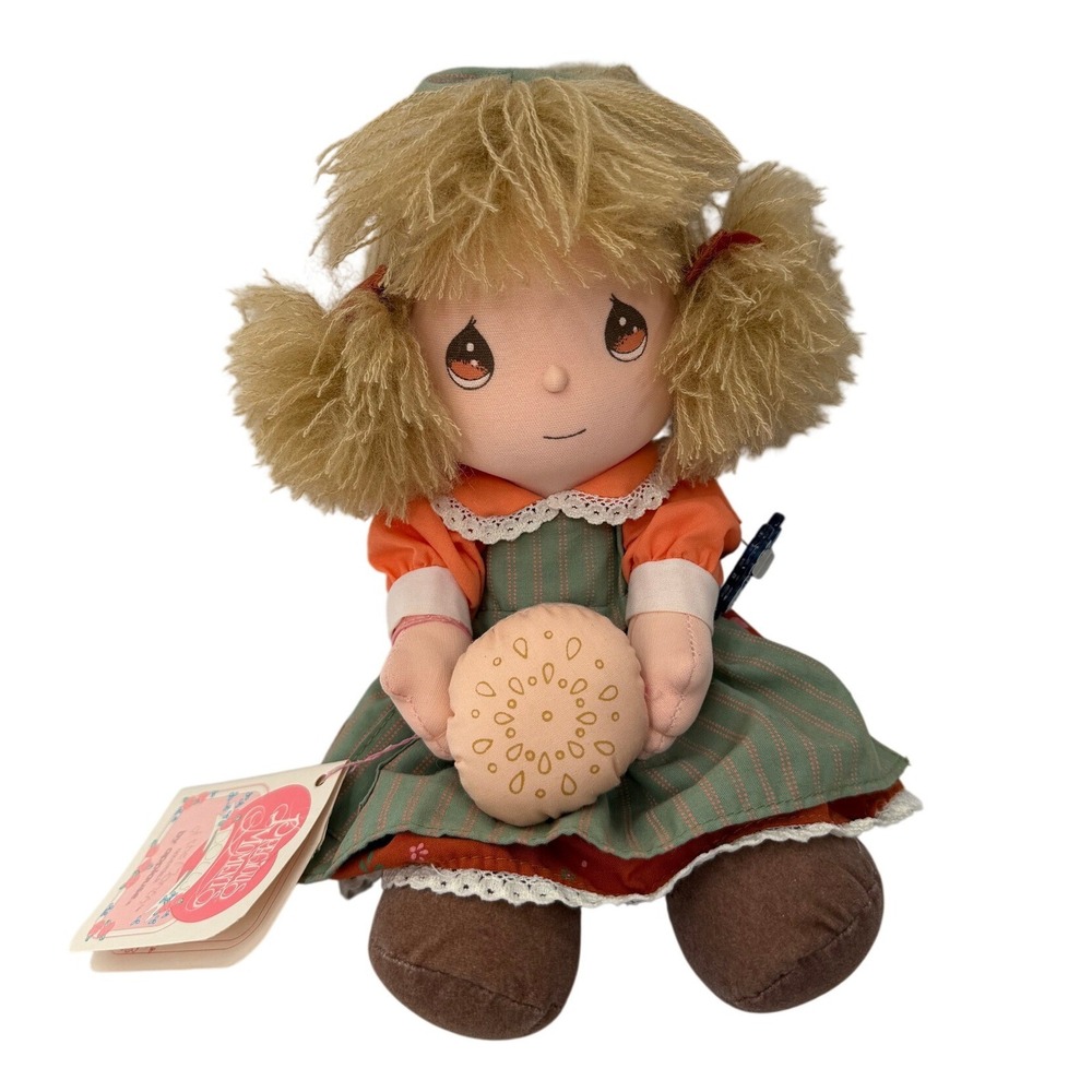Precious Moments Doll November Applause Vintage Plush 12" Thanksgiving Girl